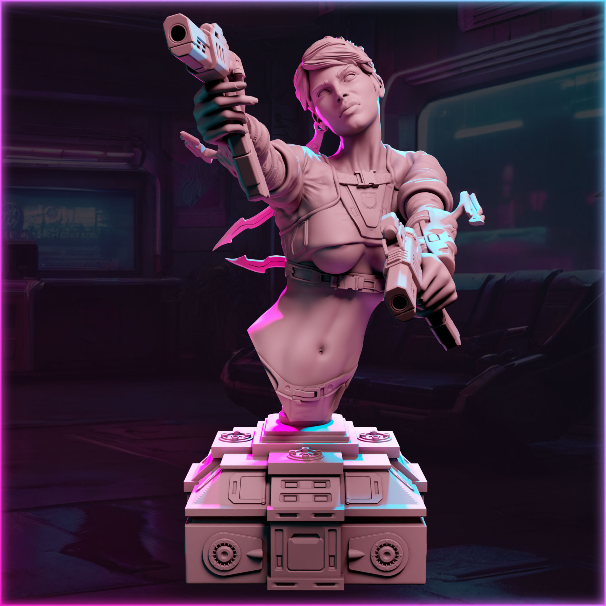 Orion Bufferson bust from Ladies of 2133